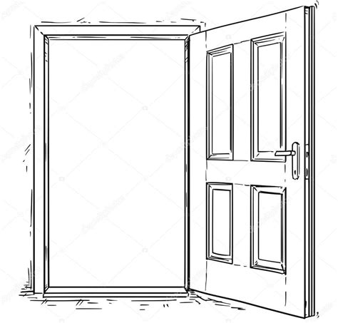 imagenes de una puerta para dibujar|dibujos de una puerta.